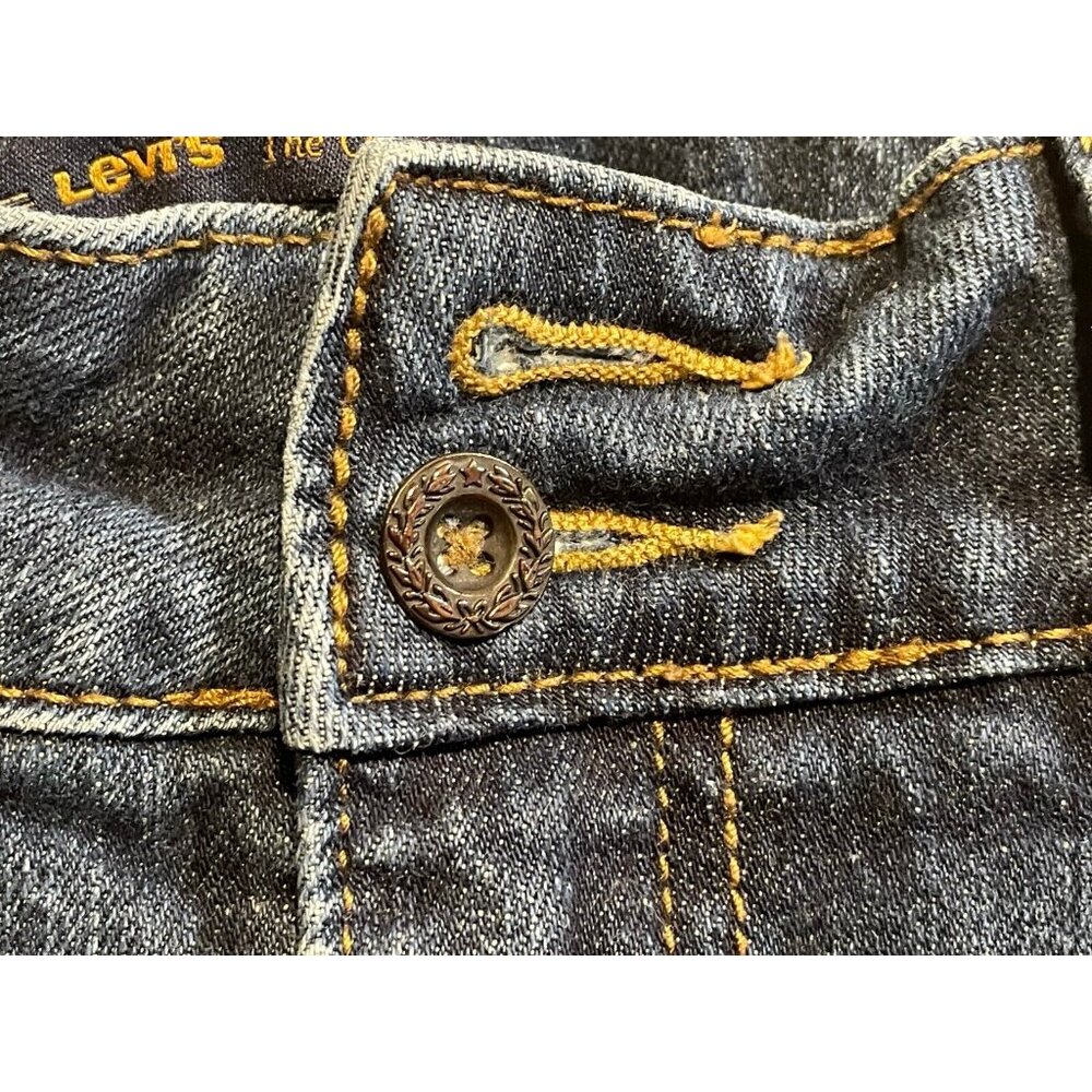 Levi's jeans womens 6 526 Slender bootcut stretch 27 x 30 blue - Picture 4 of 13